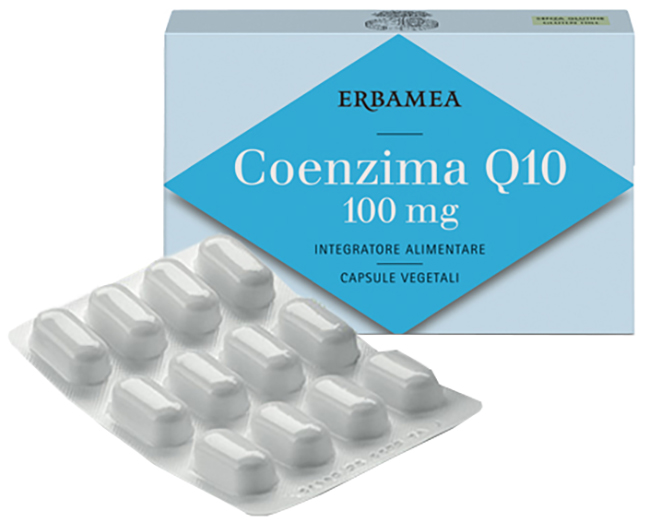 ERBAMEA COENZIMA Q10 100 MG 24 CAPSULE VEGETALI - pharmaonline24.it