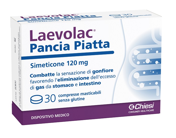 LAEVOLAC PANCIA PIATTA 30 COMPRESSE - pharmaonline24.it