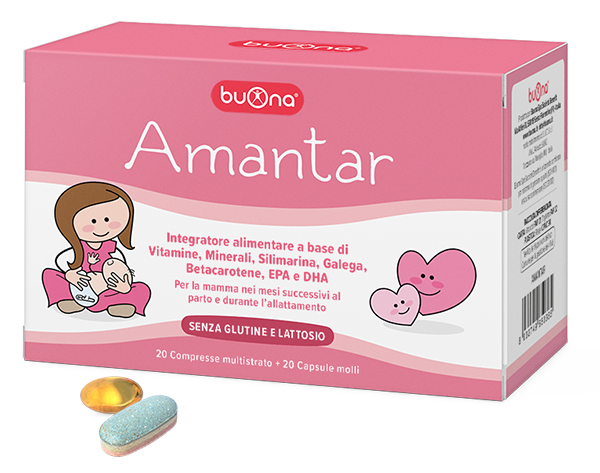 AMANTAR 20 COMPRESSE + 20 CAPSULE - pharmaonline24.it