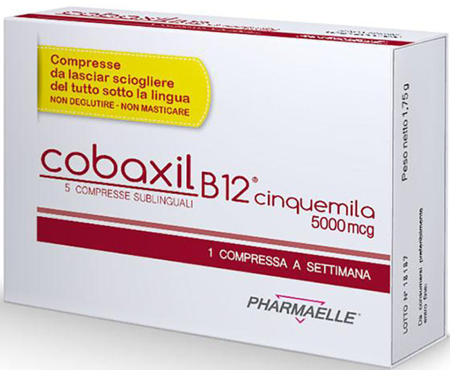 COBAXIL B12 5000MCG 5 COMPRESSE SUBLINGUALI - pharmaonline24.it