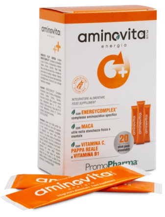 AMINOVITA PLUS ENERGIA 20 STICK PACK X 2 G - pharmaonline24.it