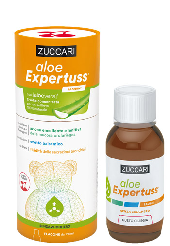 ALOE EXPERTUSS BAMBINI CILIEGIA 150 ML - pharmaonline24.it
