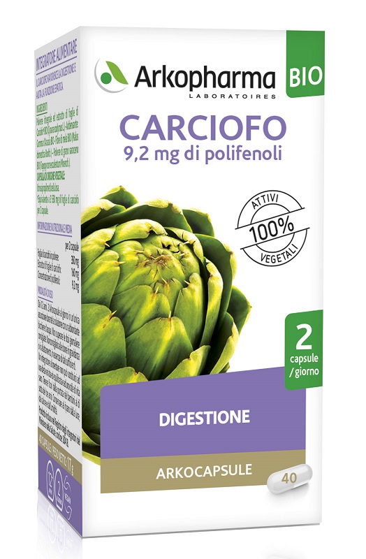 ARKO CAPSULE CARCIOFO BIO 40 CAPSULE - pharmaonline24.it