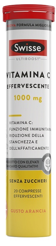 SWISSE VITAMINA C EFFERVESCENTE 20 COMPRESSE - pharmaonline24.it