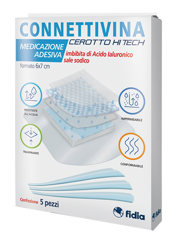 CEROTTO CONNETTIVINA HITECH 6 X 7 CM 5 PEZZI - pharmaonline24.it