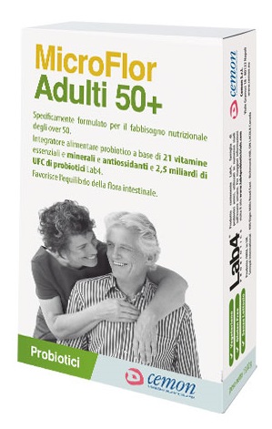 MICROFLOR ADULTI 50+ 30 CAPSULE - pharmaonline24.it