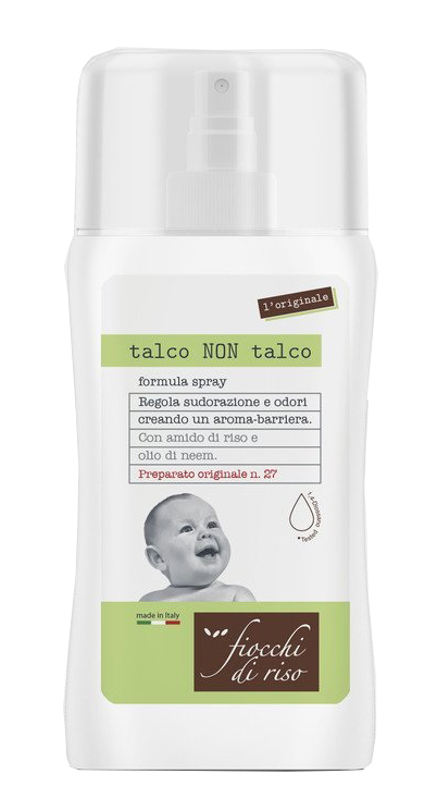 FIOCCHI DI RISO TALCO NON TALCO SPRAY 100 ML - pharmaonline24.it