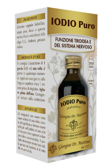 IODIO PURO ANALCOLICO 100 ML - pharmaonline24.it