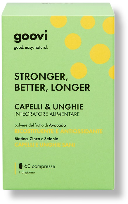 GOOVI CAPELLI&UNGHIE 60 COMPRESSE - pharmaonline24.it