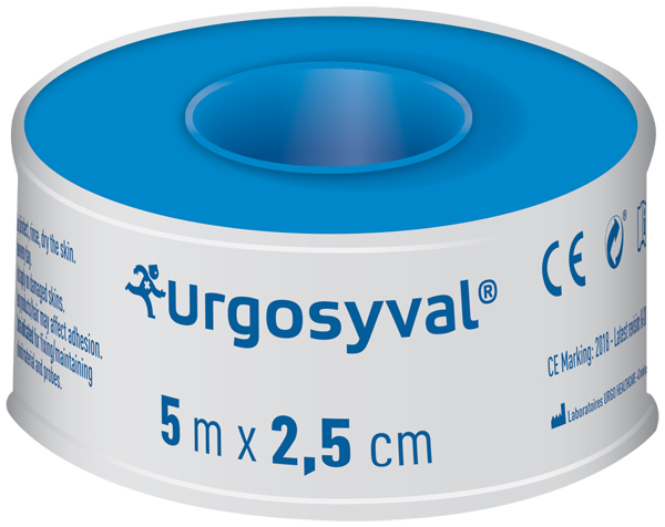 CEROTTO IN ROCCHETTO URGO URGOSYVAL 5 M X 2,5 CM - pharmaonline24.it