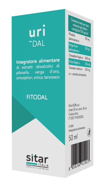 URIDAL 50 ML FITODAL - pharmaonline24.it