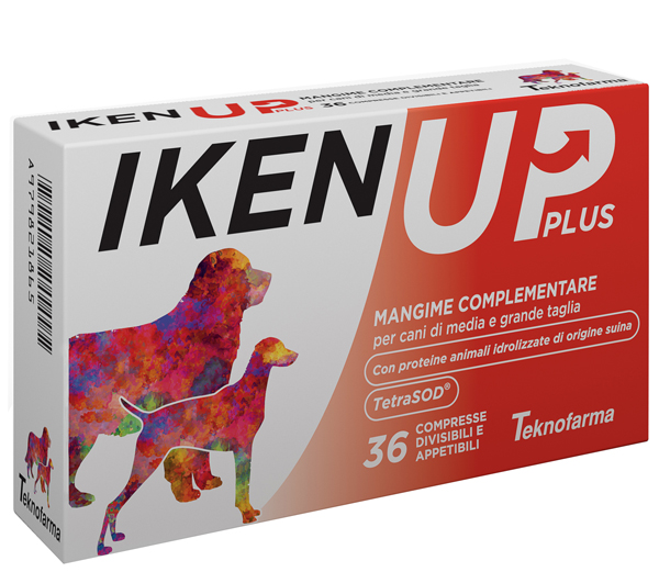 IKEN UP PLUS CANI MEDIA GRANDE TAGLIA SCATOLA 36 COMPRESSE - pharmaonline24.it