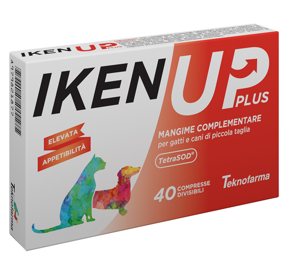 IKEN UP PLUS CANI GATTI PICCOLA TAGLIA SCATOLA 40 COMPRESSE - pharmaonline24.it