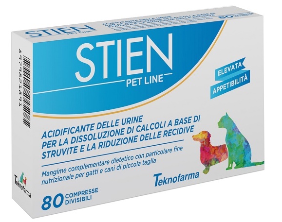STIEN PET LINE GATTI/CANI PICCOLA TAGLIA 80 COMPRESSE DIVISIBILI - pharmaonline24.it