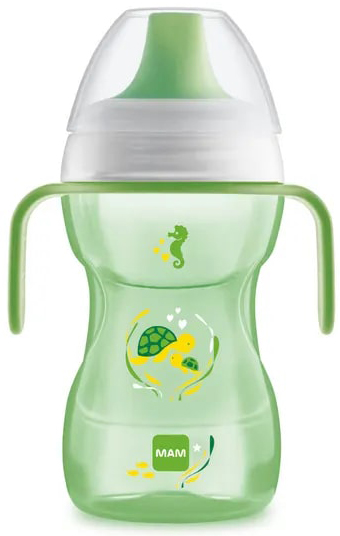 MAM TAZZA FUN TO DRINK 270 ML 8+ BECCUCCIO RIGIDO NEUTRO - pharmaonline24.it
