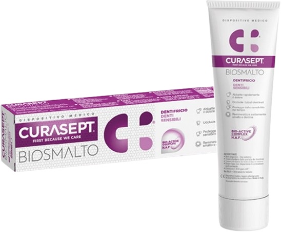 CURASEPT BIOSMALTO DENTIFRICIO DENTI SENSIBILI 75 ML - pharmaonline24.it