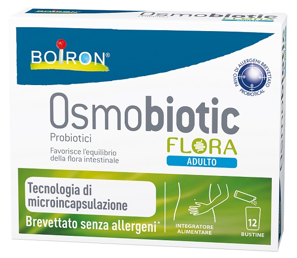 OSMOBIOTIC FLORA ADULTO 12 BUSTINE - pharmaonline24.it