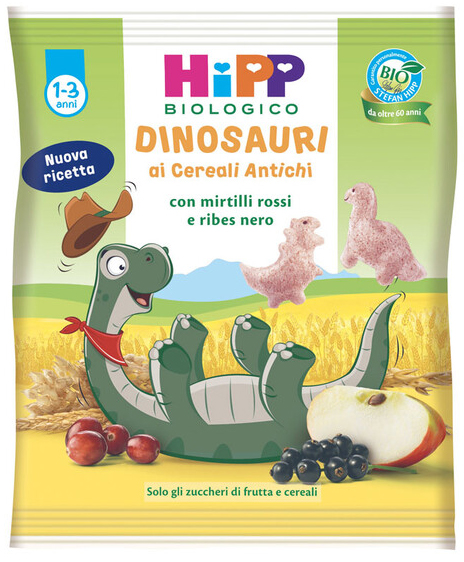 HIPP BIO DINOSAURI CEREALI ANTICHI 30 G - pharmaonline24.it