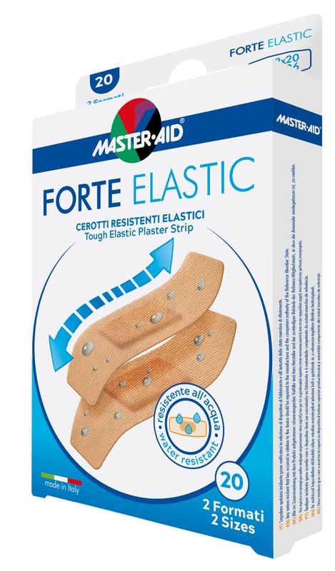 CEROTTO MASTER-AID ELASTIC 20 PEZZI 2 FORMATI - pharmaonline24.it