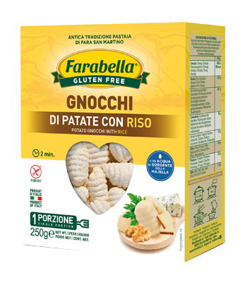 FARABELLA GNOCCHI PATATE CON RISO 250 G - pharmaonline24.it