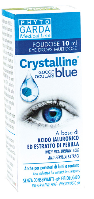 CRYSTALLINE BLUE GOCCE POLIDOSE 10 ML - pharmaonline24.it