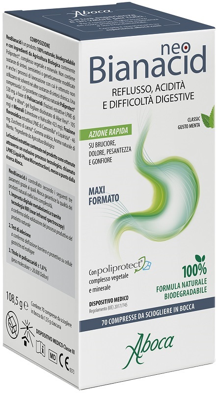 NEOBIANACID 70 COMPRESSE MASTICABILI - pharmaonline24.it
