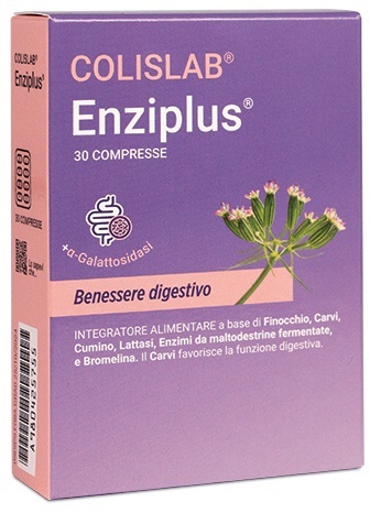 LABORATORIO DELLA FARMACIA ENZIPLUS 30 COMPRESSE LINEA COLISLAB - pharmaonline24.it