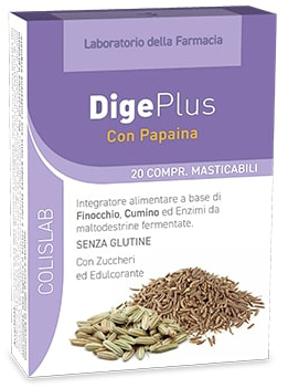LABORATORIO DELLA FARMACIA DIGEPLUS 20 COMPRESSE LINEA COLISLAB - pharmaonline24.it