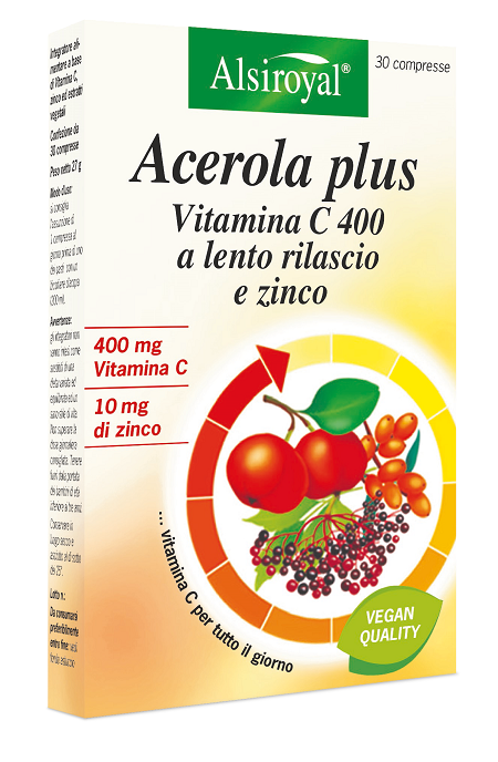 ACEROLA 400 PLUS 30 COMPRESSE - pharmaonline24.it