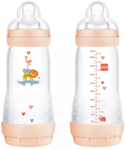 MAM BIBERON EASY START 320 ML 4+ TETTARELLA 3 FEMMINA - pharmaonline24.it