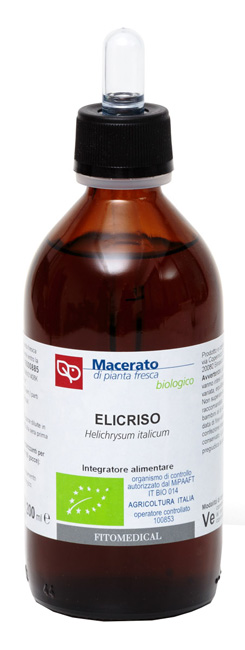 ELICRISO TINTURA MADRE 200 ML BIO - pharmaonline24.it