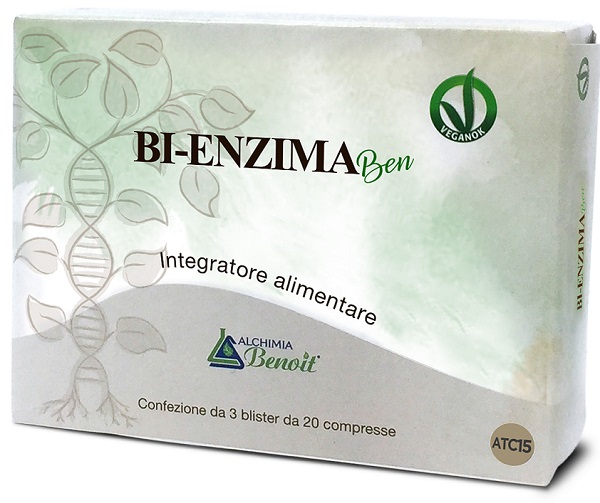BI ENZIMA BEN 60 COMPRESSE - pharmaonline24.it