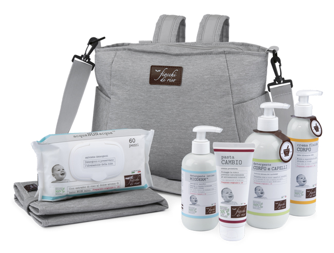 FIOCCHI DI RISO COFANETTO BORSA-ZAINO FASCIATOIO - pharmaonline24.it