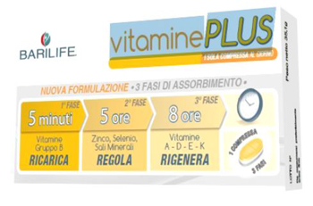 BARILIFE VITAMINE PLUS 30 COMPRESSE TRIFASE - pharmaonline24.it