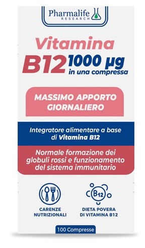VITAMINA B12 100 COMPRESSE VITACURVEG - pharmaonline24.it