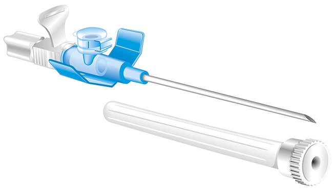 AGO CANNULA A 2 VIE STERILE MONOUSO VENOPIC FEP GAUGE 22X25 1 PEZZO - pharmaonline24.it