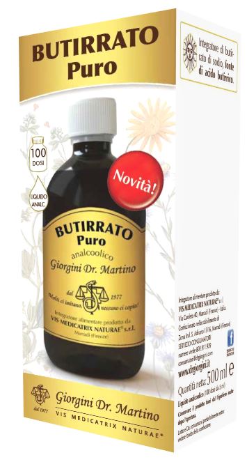BUTIRRATO PURO LIQUIDO ANALCOLICO 500 ML - pharmaonline24.it