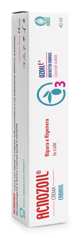 ACNOZOIL CREMA RIPARA E RIGENERA LA CUTE TRATTAMENTO ACNE 40 ML - pharmaonline24.it