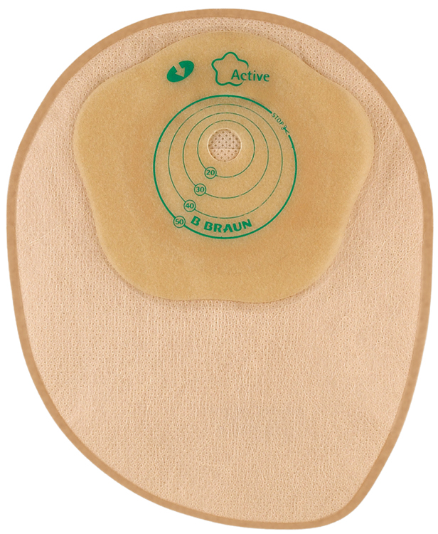 SACCA COLOSTOMIA FLEXIMA ACTIVE MIDI BEIGE FINESTRA ISPEZIONABILE RITAGLIABILE 15-50MM 30 PEZZI - pharmaonline24.it