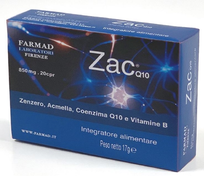 ZAC Q10 20 COMPRESSE - pharmaonline24.it