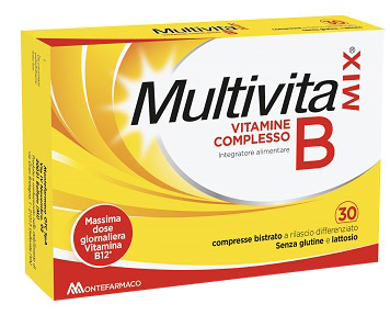 MULTIVITAMIX VIT COMPLESSO B 30 COMPRESSE BISTRATO - pharmaonline24.it