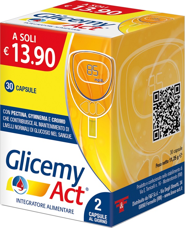 GLICEMY ACT 30 CAPSULE - pharmaonline24.it