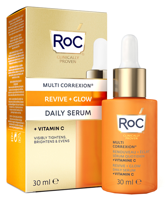 ROC MULTI CORREXION REVIVE + GLOW SIERO VISO 30 ML - pharmaonline24.it