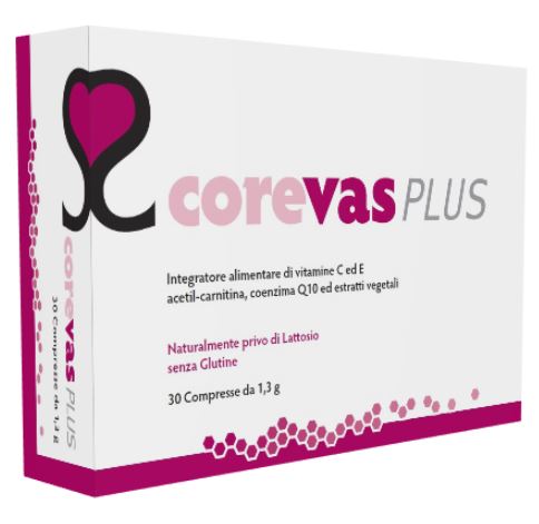 COREVAS PLUS 30 COMPRESSE - pharmaonline24.it
