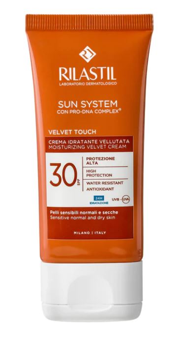 RILASTIL SUN SYSTEM PHOTO PROTECTION TERAPY SPF 30 CREMA VELLUTANTE 50 ML - pharmaonline24.it