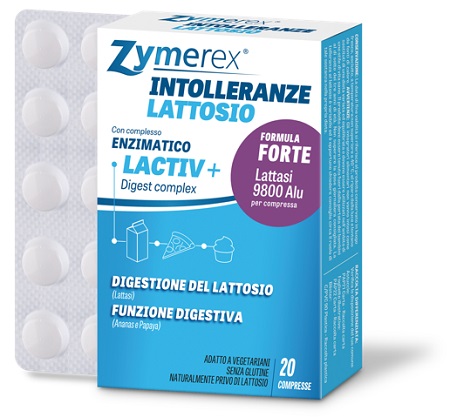 ZYMEREX INTOLLERANZE LATTOSIO 20 COMPRESSE RIVESTITE - pharmaonline24.it