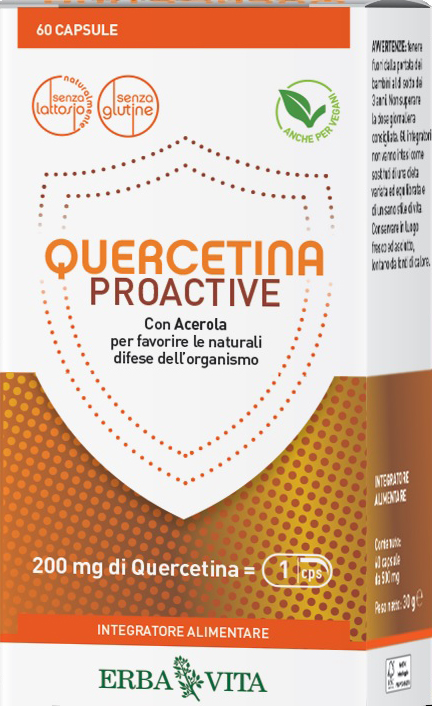QUERCETINA PROACTIVE 60 CAPSULE - pharmaonline24.it