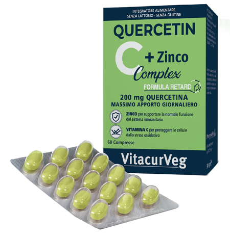 QUERCETIN C COMPLEX 60 COMPRESSE - pharmaonline24.it