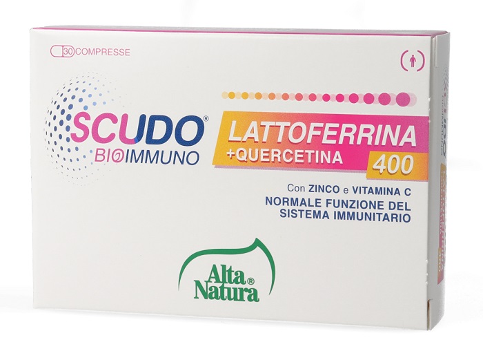 SCUDO LATTOFERRINA + QUERCETINA 400 30 COMPRESSE - pharmaonline24.it