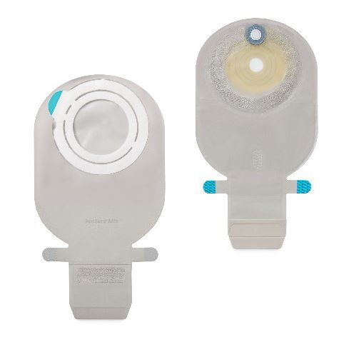 SENSURA MIO FLEX SISTEMA 2 PEZZI CON AGGANCIO ADESIVO SACCA ILEOSTOMIA TRASPARENTE 50MM DA 550 ML 30 PEZZI - pharmaonline24.it